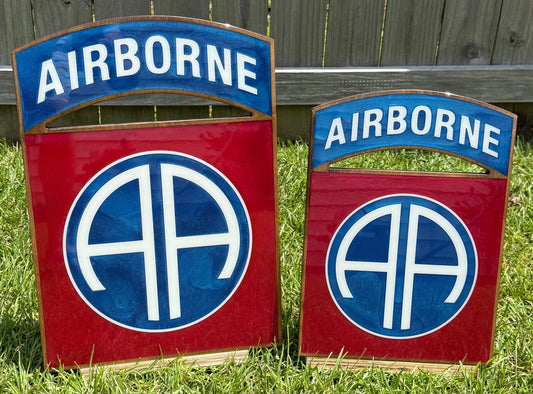 82nd Airborne Division Plaque